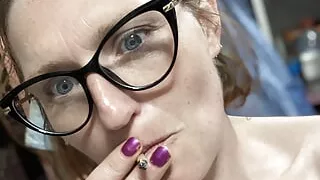 Pissing, smoking and chatting