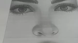 A beatiful girl draw for you i hope you will like it