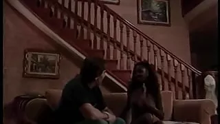 Ebony cock-sucker gets her twat banged and eaten then face creamed