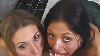 Lesbian Enjoying Sex Before a Cock Comes
