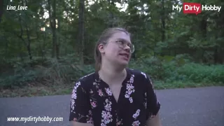 My Dirty Hobby - Brunette picks up hiker and swallows his cum