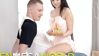 TeenMegaWorld - X-Angels - Hot coffee after breakfast