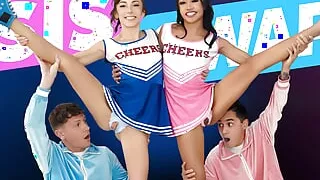 The Sneaky Rion & Juan Join The Cheerleading Squad In Order To Meet Slutty Girls & Get Laid- SisSwap