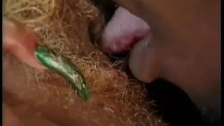 Chick with huge knockers gets titty fucked