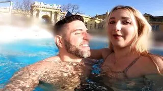 Fucking A Slutty French Teen in Thermal Bath of Budapest