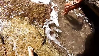 Argentinian slut gets picked up and fucked in outdoor