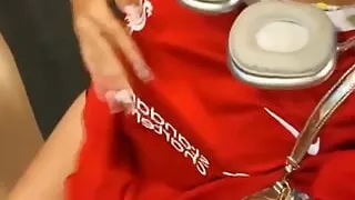 Emma Thai Had Airplane Toilet Fun and Airport Toilet Creampie