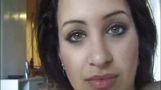 I get my dick sucked by Erika with big boobs with upturned