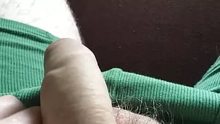 Hairy Cock And Balls Cockhead Foreskin Play