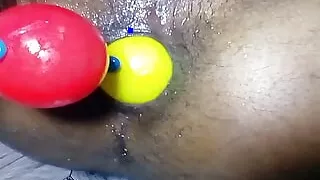 balls in anal