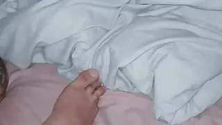 Step mom ride and fuck step son dick in erection