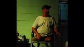 Early morning ciggy on the porch