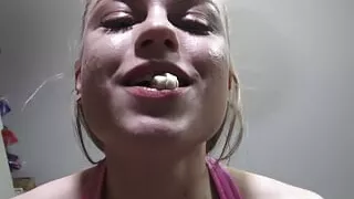 bubble gum dirty sneaker stomping brat girls pov domination