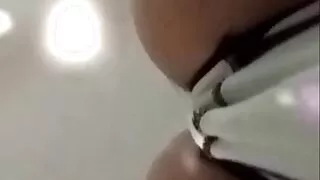 ---hot Brunette Sensual Masturbate---