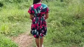 Hot bhabhi outdoor