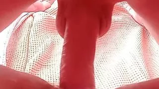 In my room with my girlfriend fucking rich I decide to leave her vagina full of cum and I cum twice in her uff what an ending