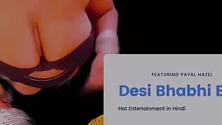 Payal getting ready for the show.