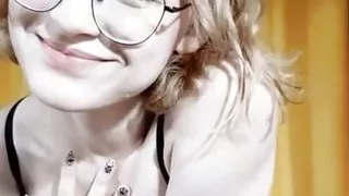 Hottie Undresses While Thinking About Your Cock