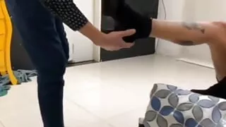 After Party Fucking Tattooed Brunette