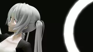 Hentai Miku Miku Dance Yyb Nebula Miku Cynical Night Plan White Hair Smixix Color Edit