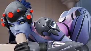 Overwatch Widowmaker Compilation - Best of 2023 Part 1 (Animations with Sounds)