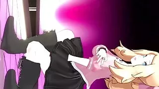 May & Serena Dancing (3D HENTAI)