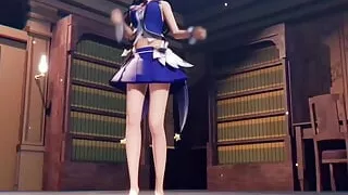Cute Girl Dance - Chameleon (3D HENTAI)