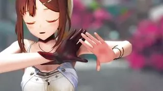 Ryza Miraikei Dancing In Sexy Panties (3D HENTAI)