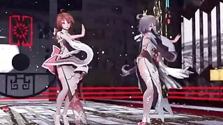 North and South Group - Beauty Dance (3D HENTAI)