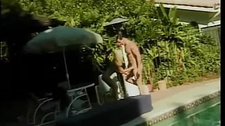 Horny cuttie likes it when a huge pole is driven deep into her wet cunt