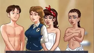 Summertime Saga: College guy with huge dick Ep.9