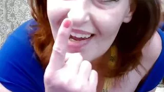 V 341 Tan Pantyhose on a Fat White Ass Plus Dirty Talk