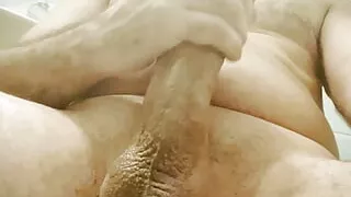 Bathroom jerk off