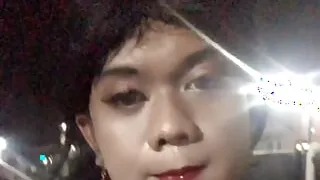 I almost got caught by someone masturbating outside