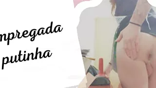 Sissy Aniya - Shemale housekeeping fun