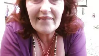 409 Saliva filled video focusing on gaggy sloppy simulated blowjob