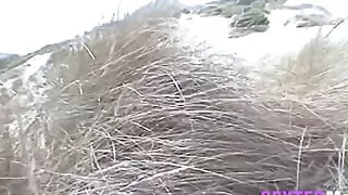 Lucia's piercing demonstration with blowjob