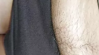 My big indian black cock is pissing