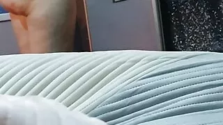 Step mom completely naked in step son room