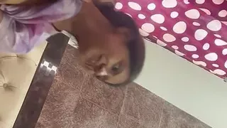 My Cute Girlfriend feel Shy in front of Camera