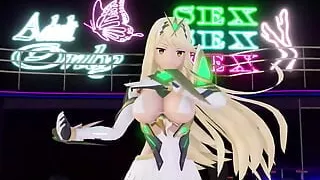 Hikari - Sexy Warrior Girl Dancing (Hentai)