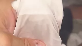 Silky satin teachers panties