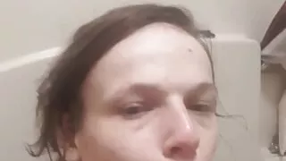 Me playing with a vibration toothbrush on my pussy