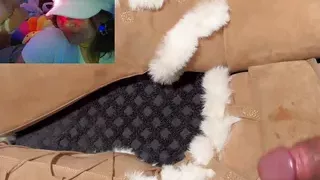 Cum on Friend's Demonia Boots