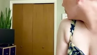 Dirty talk while I blow a fake cock