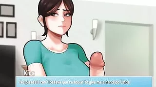 House Chores Cap 2 - My Big Tits Stepmom Gives Me a Handjob