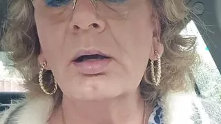 Enjoying a cigarette