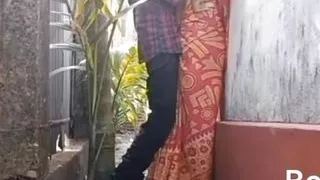 My Sexy MILF Bhabi want me Outdoor for Hold Your Tight Pussy on My Cock.