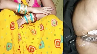 Desi Indian Bhabhi hard pussy creampie sex video real desi sex