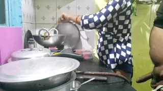 Hot Indian Girl Kichen Sex